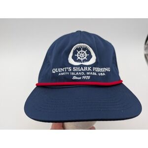 Quint's Shark Fishing Cap Jaws Limited Edition 50th Anniversary Snapback Hat